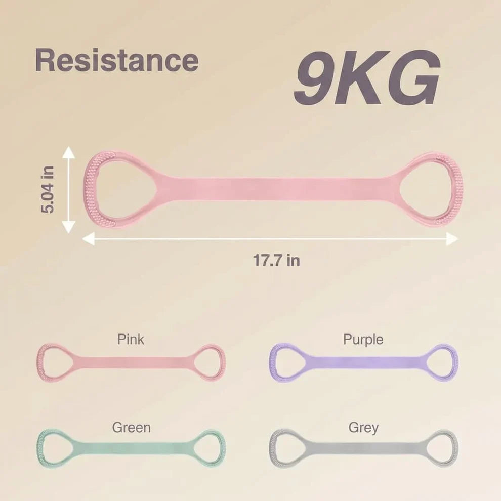 Figure 8 Workout Resistance Band for Yoga (Pack of 1)
